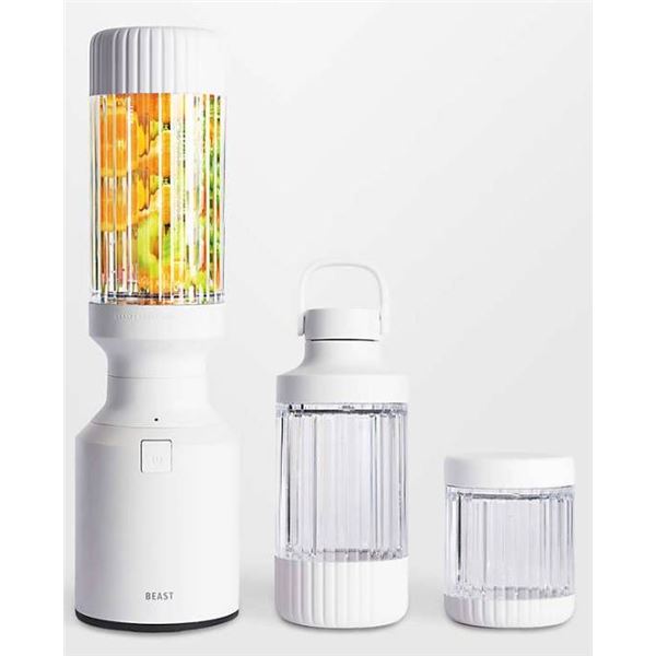 BEAST Countertop Blender With Two Additional Containers