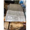 Image 1 : 6×9 Rug with Striped Pattern in Gray and White