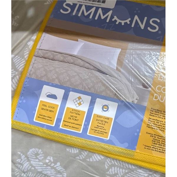 Simmons King Size Down Alternative Blanket, Model 1841224