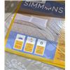 Image 1 : Simmons King Size Down Alternative Blanket, Model 1841224