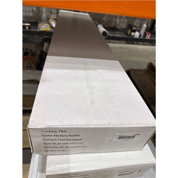 Hickory Austin T&G  Flooring, 48x5x1/2 case lot of 25.48sq ft