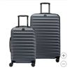 Image 1 : Two Delsey Paris Hardshell Luggage with TSA Combination Locks