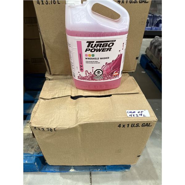 Turbo Power Windshield Washer,  Bug Cleaner (4 x 3.78 L)