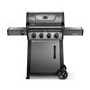 Image 1 : Napoleon Freestyle 425 4-Burner Propane Gas Grill in Graphite Grey and Cast Iron Cooking Grids
