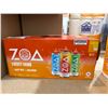 Image 2 : ZOA Energy Drink Trio, 18 x 355 mL Cans, Flavour Rush Variety Pack