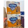 Image 2 : Royale Tiger Towel Half Sheet Six-Roll Pack (2 Packs)
