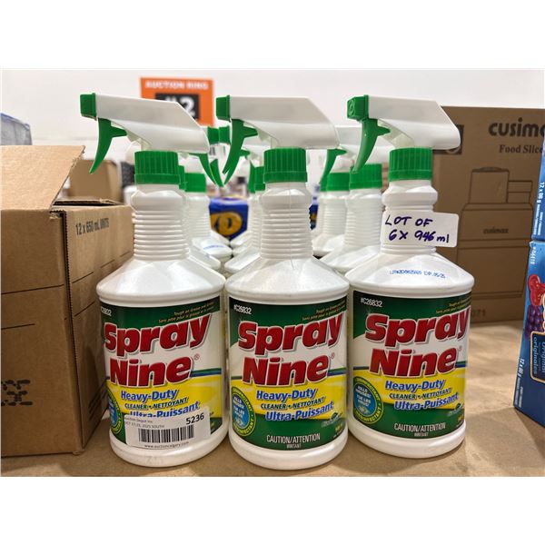 Spray Nine Heavy-Duty Cleaner and Degreaser Lot, 946 ml Each