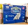 Image 2 : Royale 18 Boxes of 2-Ply Facial Tissues