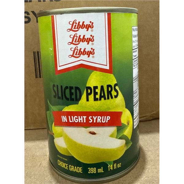 Libby’s Sliced Pears in Light Syrup, 24 x 398ml Cans
