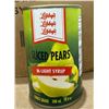 Image 1 : Libby’s Sliced Pears in Light Syrup, 24 x 398ml Cans