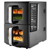 Image 1 : Gourmia 4 Dish Dual Basket Air Fryer with Sync Finish & Sync Cook, 10.4 L (11 qt.)