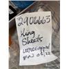 Image 2 : KIRKLAND King Sheet SET FLANNEL  in Plaid Design