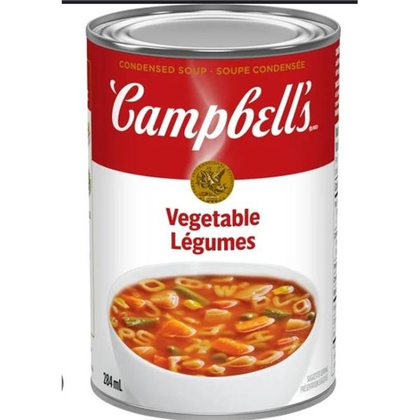 Campbell’s Vegetable Legumes Condensed Soup 284 mL (Lot of 24)