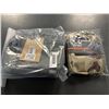 Image 1 : Lot of Fenix APB-30 Headlamp Storage Bag and Eberlestock A2SPGY Padded Pouch, Large, Gray