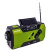 Image 1 : Ready Hour 4-in-1 Emergency Solar Flashlight & AM/FM/Weather Radio w/ Hand Crank