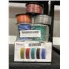 Image 2 : Lot of 10 Multicolor Electrical Wire Spools