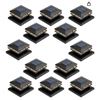 Image 1 : Viewsun 12-Pack Solar Post Lights for 4×4 or 6×6 Wooden Posts