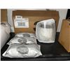 Image 1 : Lot of 3M S-433L-5 Respiratory Hood with P100 Filters (Lot of 5 Hoods And 3 Filters)