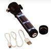 Image 1 : Ready Hour 9-in-1 Multi-Function LED Solar Rechargeable Flashlight
