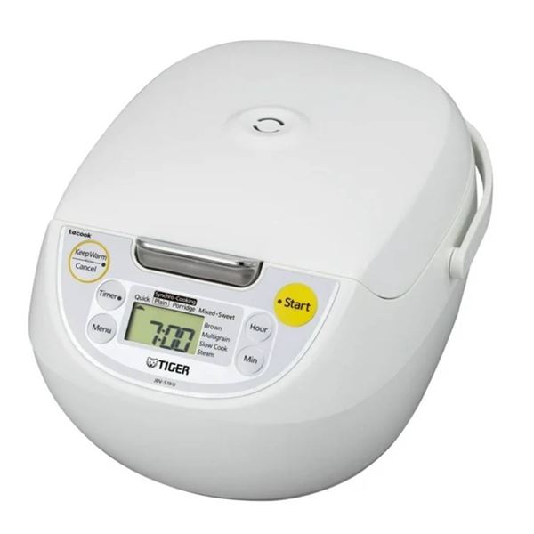 Tiger JBV-S10U Rice Cooker and Warmer – 5.5 Cups Uncooked Capacity
