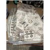 Image 1 : Wyatt & Ash Patterned Area Rug in Neutral Tones 8′ x 10′