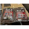 Image 2 : Lot of 2 Erickson 57032 Reversible Brown/Green Mid-Grade Poly Tarp, 10 x 12′