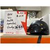 Image 2 : AFX XL Matte Open Face Shorty Helmet with Leather Storage Pouch