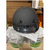 Image 1 : Zox Mikro Motorcycle Helmet, Matte Black, DOT Certified, Size M