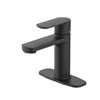 Image 2 : Landon & Co. Single-Handle Bath Faucet and 3 MOEN Laia Brushed Nickel Towel Hook