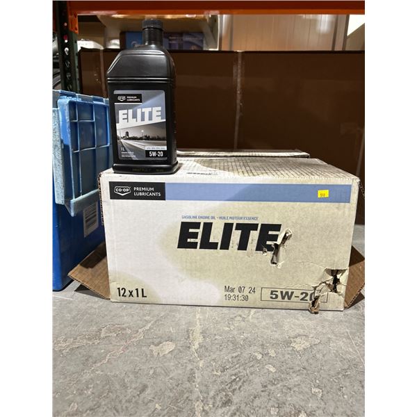 Co-op Premium Lubricants Elite 5W-20 Motor Oil, 12 x 1L Bottles