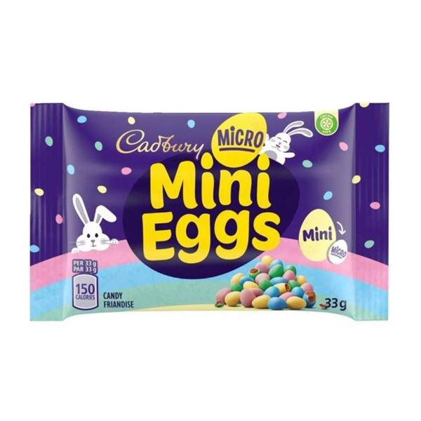 Micro Mini Eggs 48 X 33g Packages