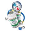 Image 1 : RED TEK 12 Automotive A/C Recharge Kit with Hose and Refrigerant Cans