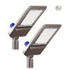 Image 1 : LED Parking Lot Light, Photocell Dusk to Dawn, 300W, 2 Pack