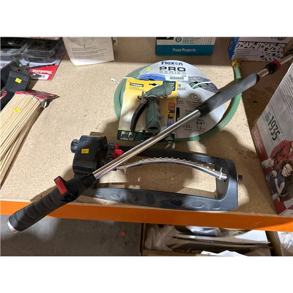 Lot of Sprinklers – Rainwave Telescopic Wand, Fixon PRO Hose, and Sprinkler Bundle