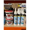 Image 1 : Lot of 3 DAP Patching Plaster 32 fl oz and 15 Alex Fast Dry 10.1 fl oz Caulk