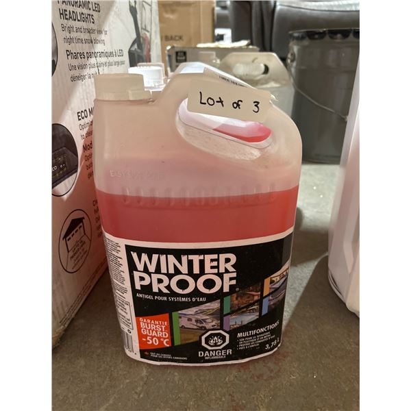 Winter Proof 3.78 L Multifunctions System Liquid (Lot of 3)