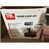 Image 2 : Toro Power Clear 60V Cordless Single-Stage Snow Blower