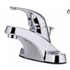 Image 1 : Pfister Pfirst Series Bathroom Faucet Model LG142-8000, Polished Chrome