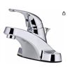 Image 1 : Pfister Pfirst Series Bathroom Faucet Model LG142-8000, Polished Chrome