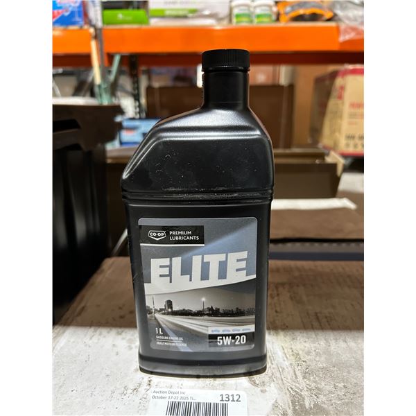 Co-op Premium Lubricants Elite 5W-20 Motor Oil – 12x1L