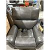 Image 2 : BarcaLounger Top-grain Leather Power Rocker Recliner