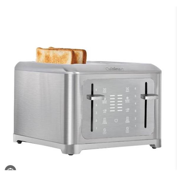 Cuisinart Touch Screen 4-Slice Toaster With Digital Control Panel