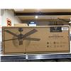 Image 2 : Vacizm 52 Inch DC Motor Ceiling Fan – Brown/Black