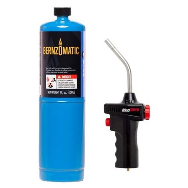 MagTorch MT535 Utility Torch Kit with Trigger Start and Adjustable Flame Output