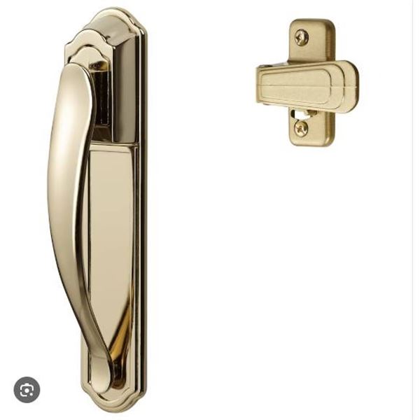 4 Ideal SKDX Pull Handles, Brass Finish
