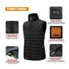 Image 1 : Leapsee Men’s Heated Vest with Pockets – Size XL