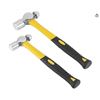 Image 1 : lot of 2 – Hoteche 32 oz Ball Peen Hammers with Steel Heads and Yellow-Black Handles