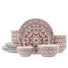 Image 1 : Mikasa Radiance 16-Piece Porcelain Dinnerware Set