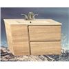 Image 1 : Dolphin Plumbing 30-Inch Wall-Hung Vanity