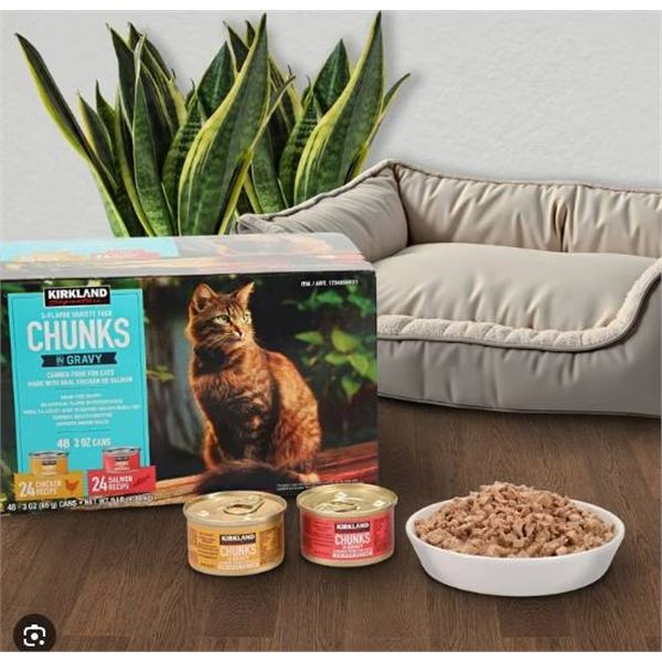 Kirkland 48-Cans Cat Food Set: Gravy & Sauce Recipes
